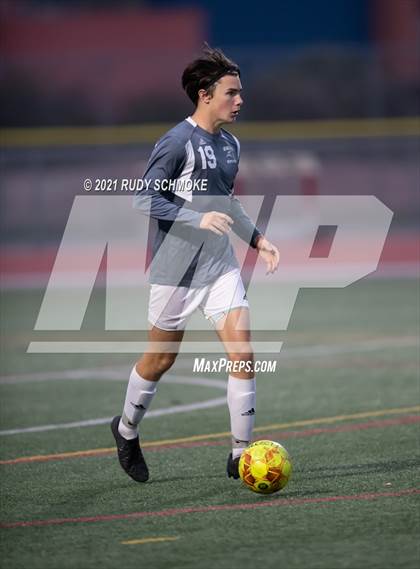 Thumbnail 3 in San Marcos @ Canyon Crest Academy (CIF SDS Boys' Soccer Finals) photogallery.