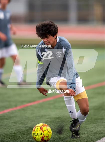 Thumbnail 3 in San Marcos @ Canyon Crest Academy (CIF SDS Boys' Soccer Finals) photogallery.