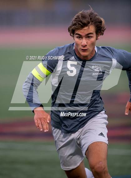 Thumbnail 1 in San Marcos @ Canyon Crest Academy (CIF SDS Boys' Soccer Finals) photogallery.