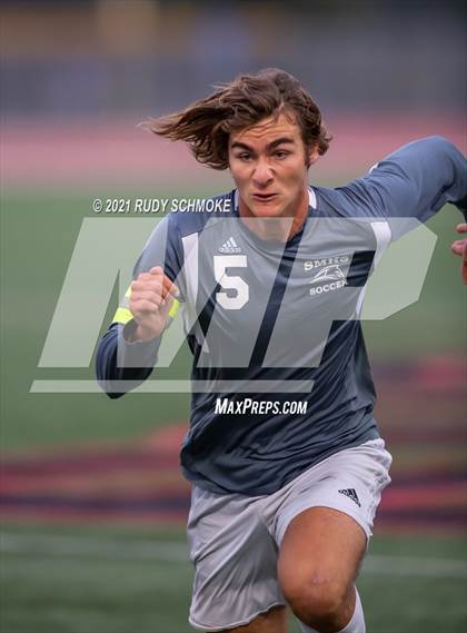 Thumbnail 3 in San Marcos @ Canyon Crest Academy (CIF SDS Boys' Soccer Finals) photogallery.