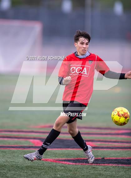 Thumbnail 1 in San Marcos @ Canyon Crest Academy (CIF SDS Boys' Soccer Finals) photogallery.
