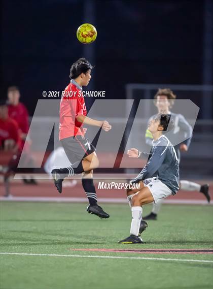 Thumbnail 1 in San Marcos @ Canyon Crest Academy (CIF SDS Boys' Soccer Finals) photogallery.