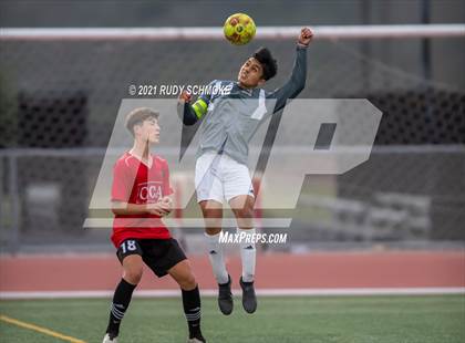 Thumbnail 3 in San Marcos @ Canyon Crest Academy (CIF SDS Boys' Soccer Finals) photogallery.