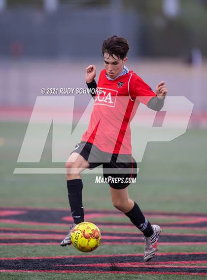 Thumbnail 2 in San Marcos @ Canyon Crest Academy (CIF SDS Boys' Soccer Finals) photogallery.