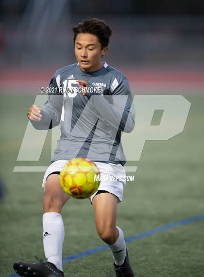 Thumbnail 3 in San Marcos @ Canyon Crest Academy (CIF SDS Boys' Soccer Finals) photogallery.