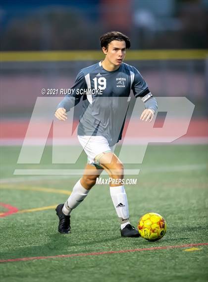 Thumbnail 3 in San Marcos @ Canyon Crest Academy (CIF SDS Boys' Soccer Finals) photogallery.