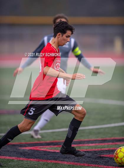Thumbnail 3 in San Marcos @ Canyon Crest Academy (CIF SDS Boys' Soccer Finals) photogallery.