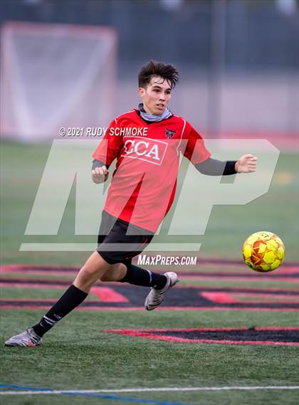 Thumbnail 2 in San Marcos @ Canyon Crest Academy (CIF SDS Boys' Soccer Finals) photogallery.