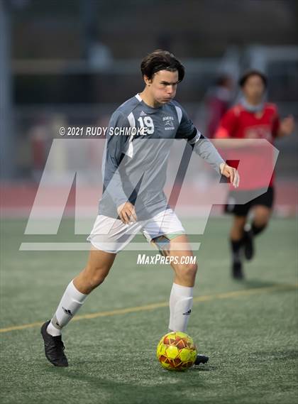 Thumbnail 2 in San Marcos @ Canyon Crest Academy (CIF SDS Boys' Soccer Finals) photogallery.