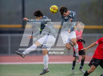 Thumbnail 3 in San Marcos @ Canyon Crest Academy (CIF SDS Boys' Soccer Finals) photogallery.