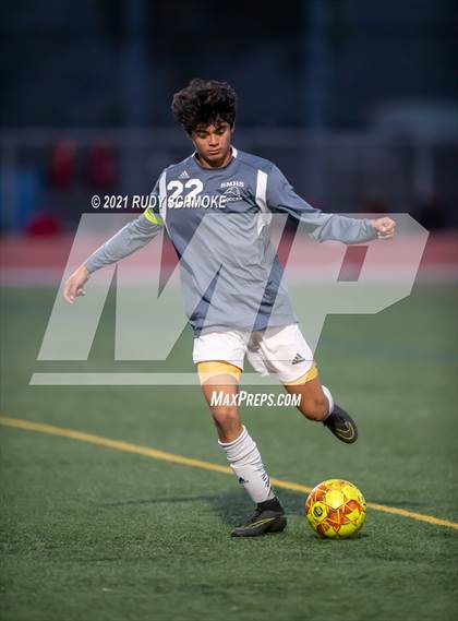 Thumbnail 2 in San Marcos @ Canyon Crest Academy (CIF SDS Boys' Soccer Finals) photogallery.