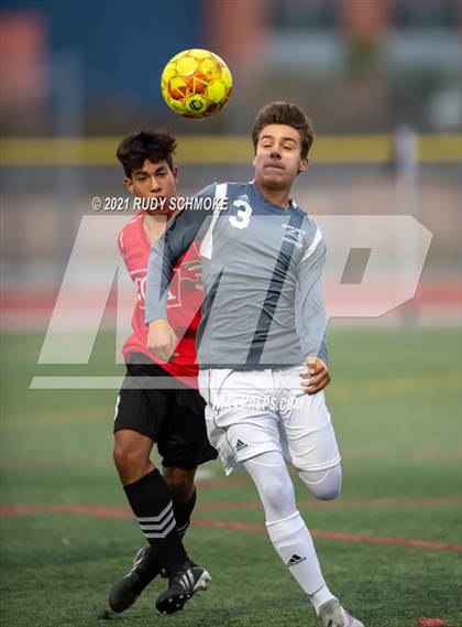 Thumbnail 1 in San Marcos @ Canyon Crest Academy (CIF SDS Boys' Soccer Finals) photogallery.