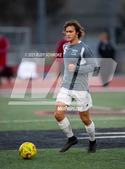 Thumbnail 3 in San Marcos @ Canyon Crest Academy (CIF SDS Boys' Soccer Finals) photogallery.