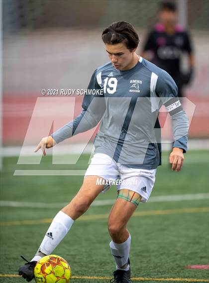 Thumbnail 2 in San Marcos @ Canyon Crest Academy (CIF SDS Boys' Soccer Finals) photogallery.