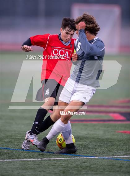 Thumbnail 3 in San Marcos @ Canyon Crest Academy (CIF SDS Boys' Soccer Finals) photogallery.