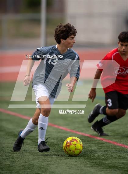 Thumbnail 1 in San Marcos @ Canyon Crest Academy (CIF SDS Boys' Soccer Finals) photogallery.