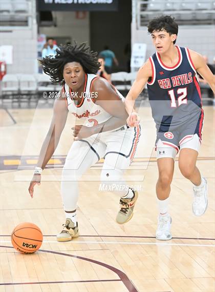 Thumbnail 3 in Springville vs. Pacifica Christian/Orange County (Section 7) photogallery.