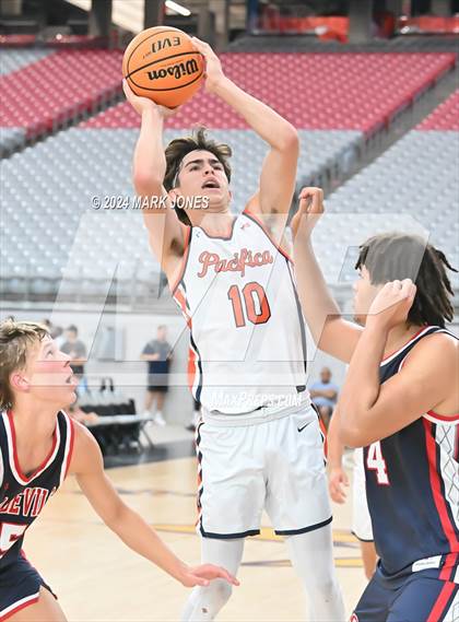Thumbnail 2 in Springville vs. Pacifica Christian/Orange County (Section 7) photogallery.