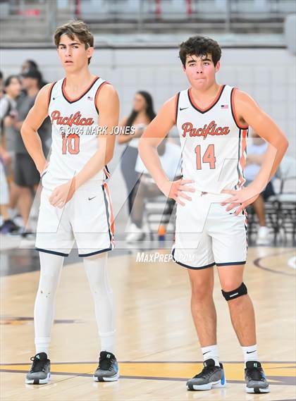 Thumbnail 2 in Springville vs. Pacifica Christian/Orange County (Section 7) photogallery.