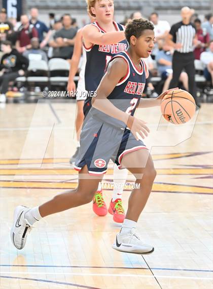 Thumbnail 3 in Springville vs. Pacifica Christian/Orange County (Section 7) photogallery.