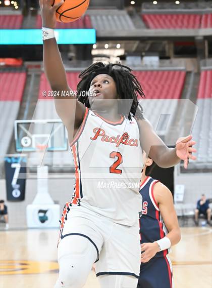 Thumbnail 2 in Springville vs. Pacifica Christian/Orange County (Section 7) photogallery.