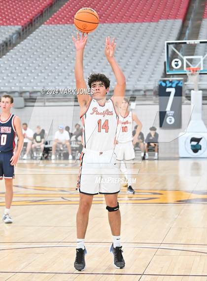 Thumbnail 1 in Springville vs. Pacifica Christian/Orange County (Section 7) photogallery.