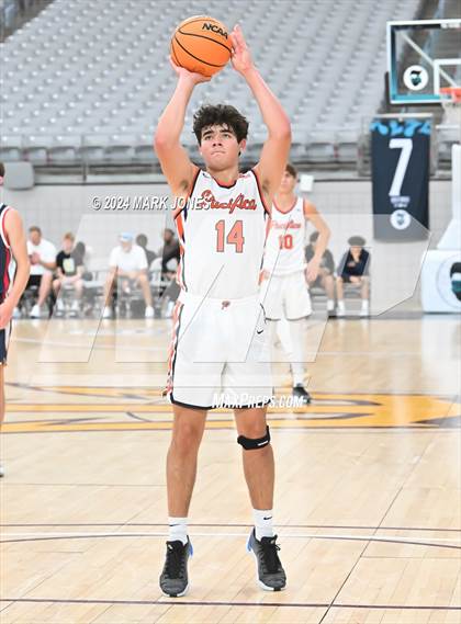 Thumbnail 3 in Springville vs. Pacifica Christian/Orange County (Section 7) photogallery.
