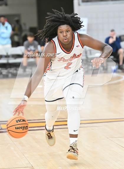 Thumbnail 3 in Springville vs. Pacifica Christian/Orange County (Section 7) photogallery.