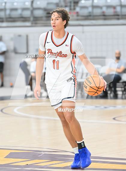 Thumbnail 2 in Springville vs. Pacifica Christian/Orange County (Section 7) photogallery.