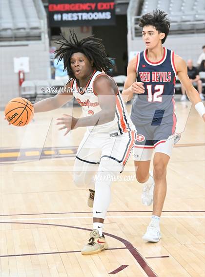 Thumbnail 1 in Springville vs. Pacifica Christian/Orange County (Section 7) photogallery.