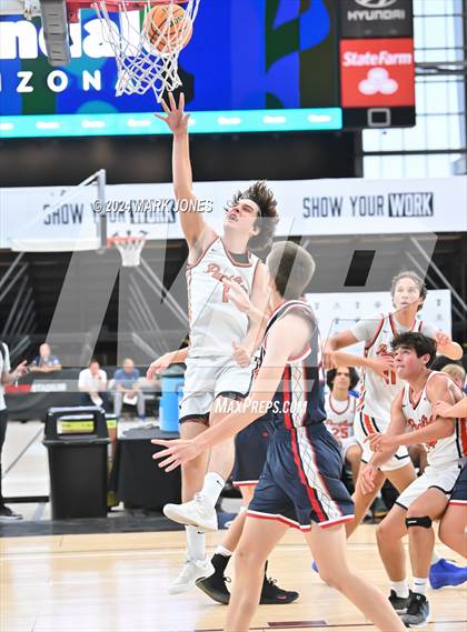 Thumbnail 2 in Springville vs. Pacifica Christian/Orange County (Section 7) photogallery.