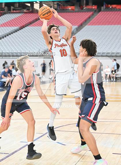 Thumbnail 3 in Springville vs. Pacifica Christian/Orange County (Section 7) photogallery.