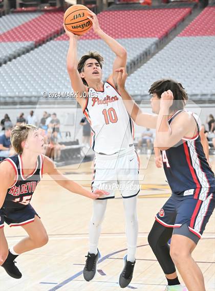 Thumbnail 1 in Springville vs. Pacifica Christian/Orange County (Section 7) photogallery.