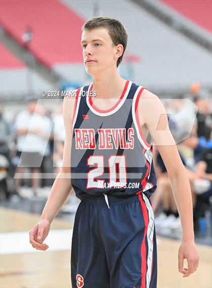 Thumbnail 1 in Springville vs. Pacifica Christian/Orange County (Section 7) photogallery.
