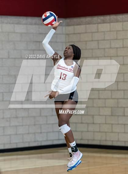 Thumbnail 3 in Corner Canyon @ Mountain View (5A/6A Volleyball Challenge) photogallery.