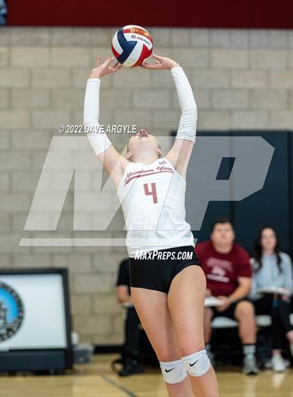 Thumbnail 1 in Corner Canyon @ Mountain View (5A/6A Volleyball Challenge) photogallery.