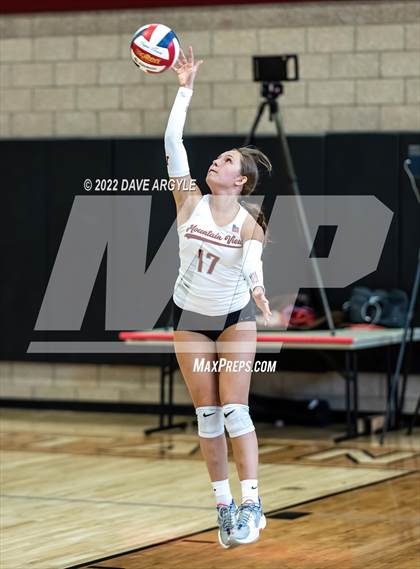 Thumbnail 1 in Corner Canyon @ Mountain View (5A/6A Volleyball Challenge) photogallery.