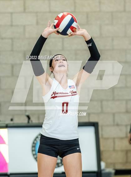 Thumbnail 2 in Corner Canyon @ Mountain View (5A/6A Volleyball Challenge) photogallery.