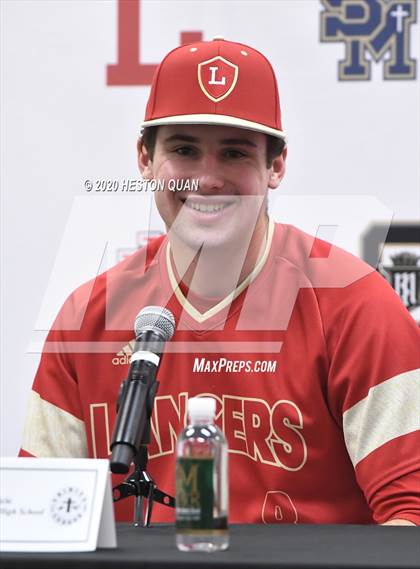 Thumbnail 1 in Trinity League Baseball Media Day - Orange Lutheran photogallery.