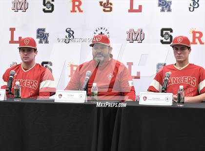 Thumbnail 1 in Trinity League Baseball Media Day - Orange Lutheran photogallery.
