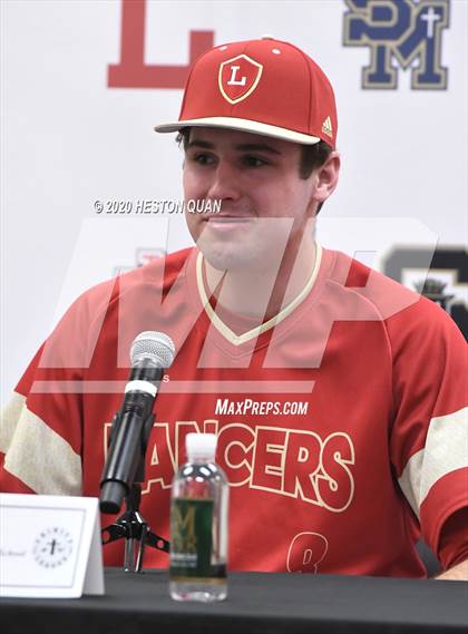 Thumbnail 3 in Trinity League Baseball Media Day - Orange Lutheran photogallery.