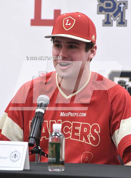 Thumbnail 2 in Trinity League Baseball Media Day - Orange Lutheran photogallery.