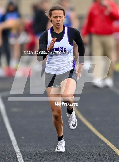 Thumbnail 2 in IHSAA Delta Sectionals (100 Meter)  photogallery.