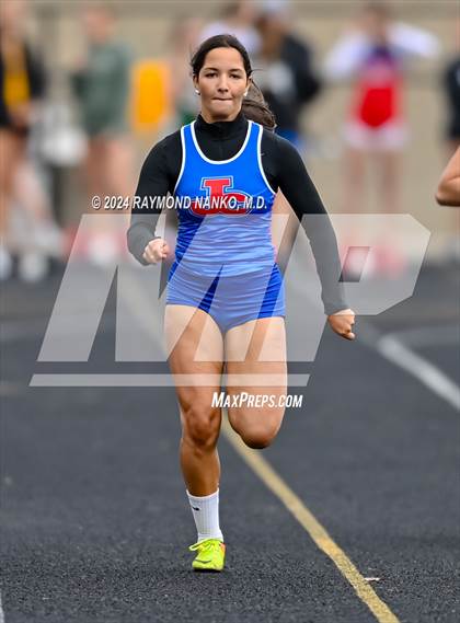 Thumbnail 1 in IHSAA Delta Sectionals (100 Meter)  photogallery.