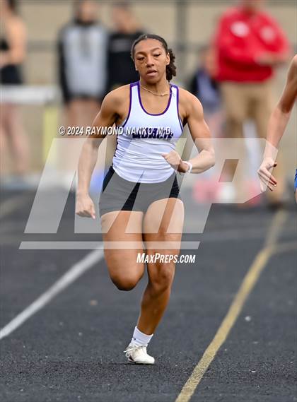 Thumbnail 2 in IHSAA Delta Sectionals (100 Meter)  photogallery.