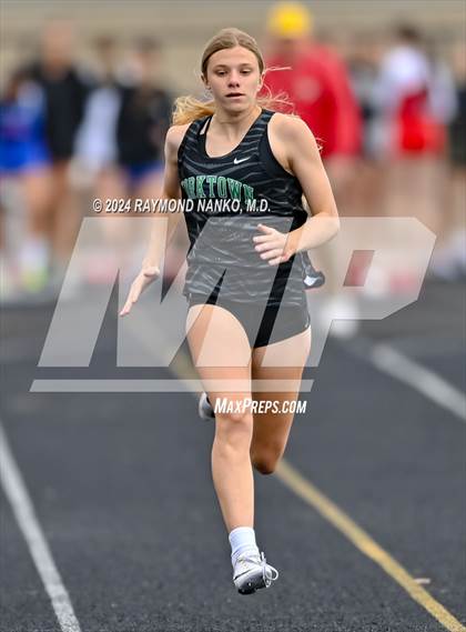 Thumbnail 2 in IHSAA Delta Sectionals (100 Meter)  photogallery.