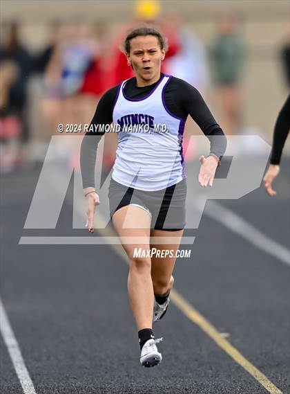 Thumbnail 2 in IHSAA Delta Sectionals (100 Meter)  photogallery.