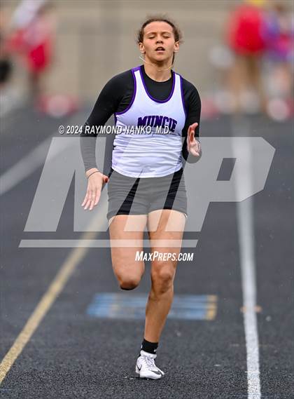 Thumbnail 1 in IHSAA Delta Sectionals (100 Meter)  photogallery.