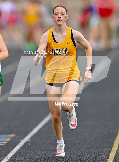 Thumbnail 3 in IHSAA Delta Sectionals (100 Meter)  photogallery.