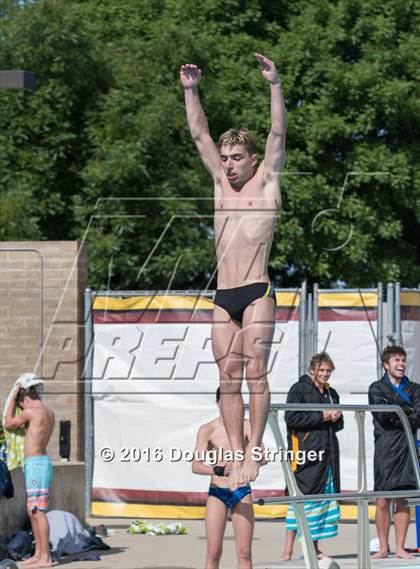 Thumbnail 2 in CIF State Boys Diving Championships photogallery.